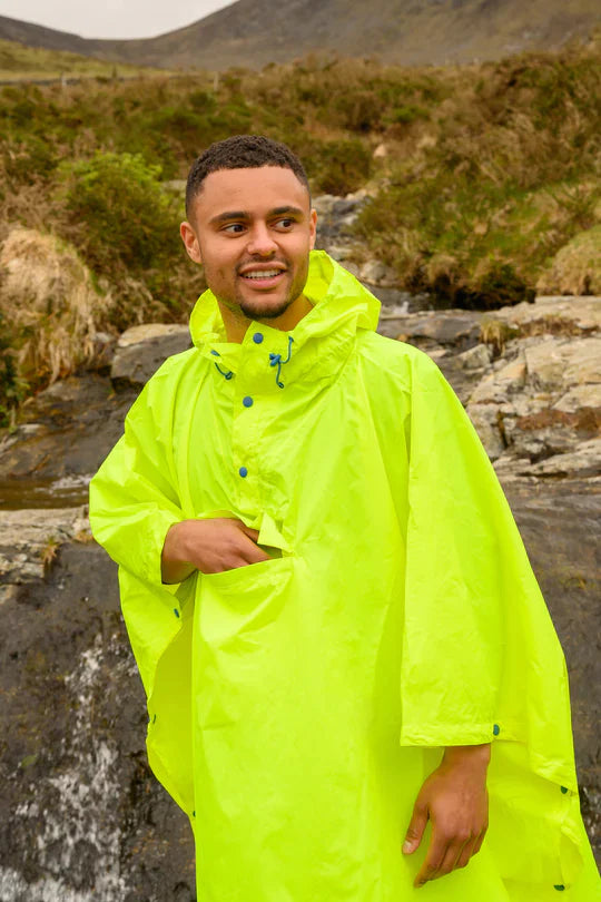 Yellow poncho sale raincoat