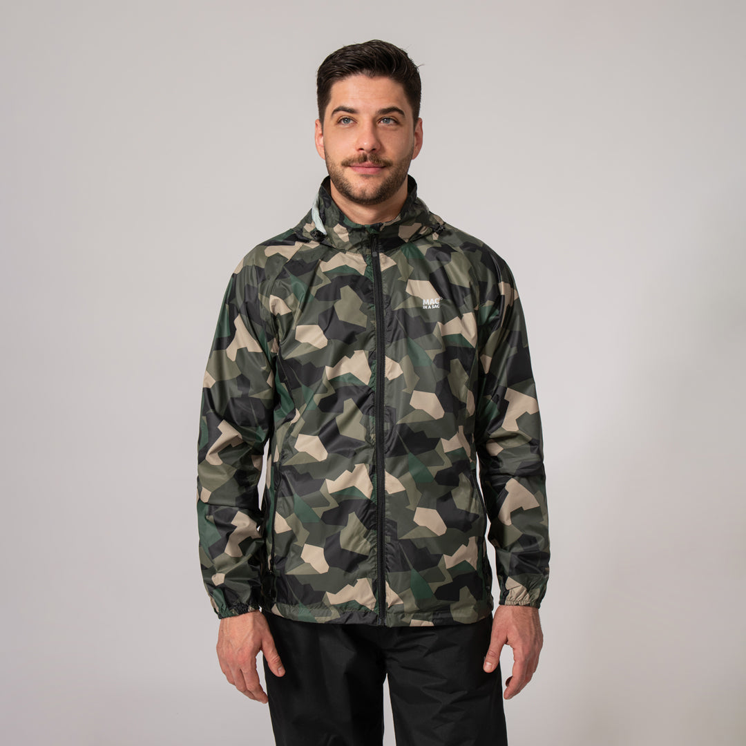 Origin 2 Packable Jacket - Green Camo