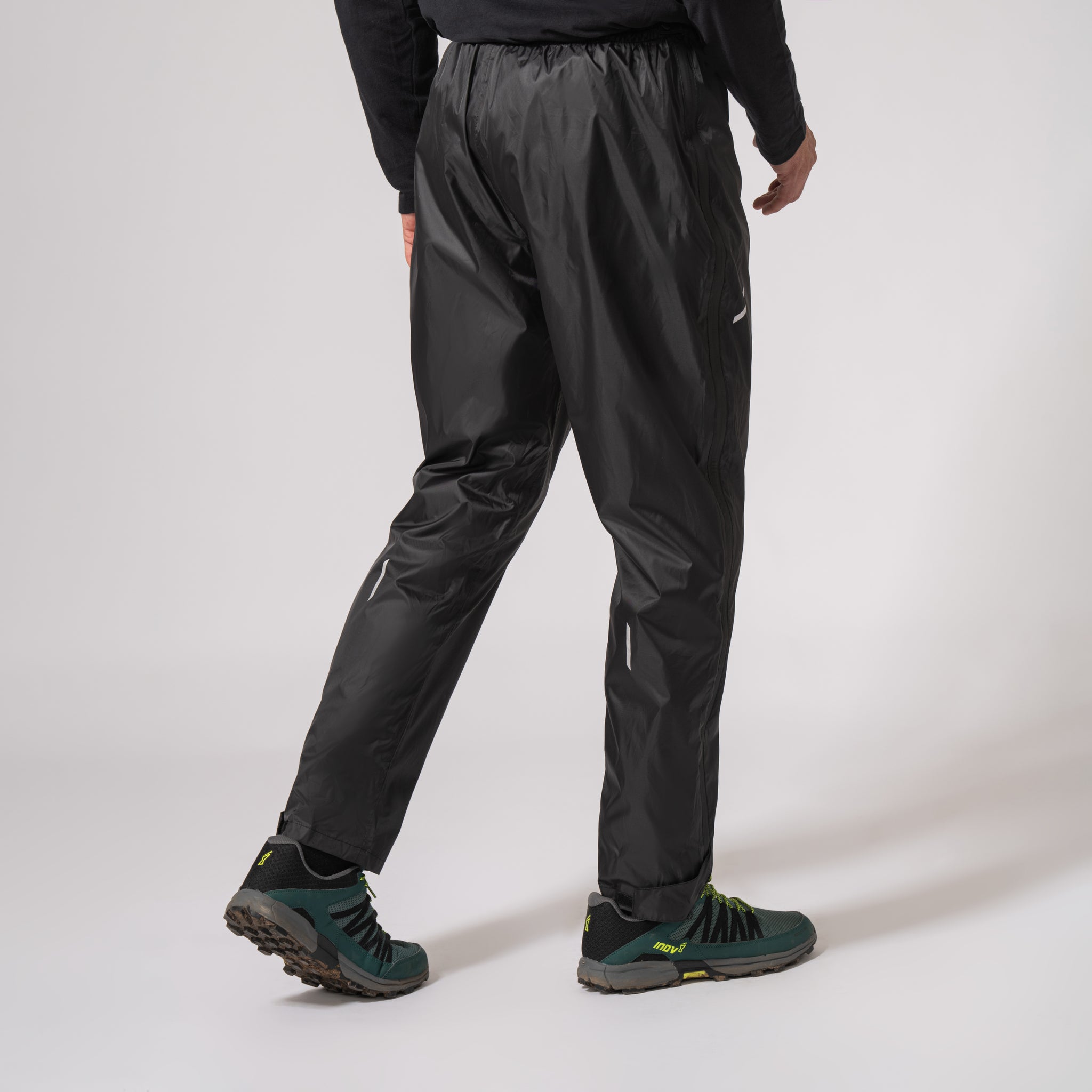 Overpants Full Zip Packable Overpants - Black
