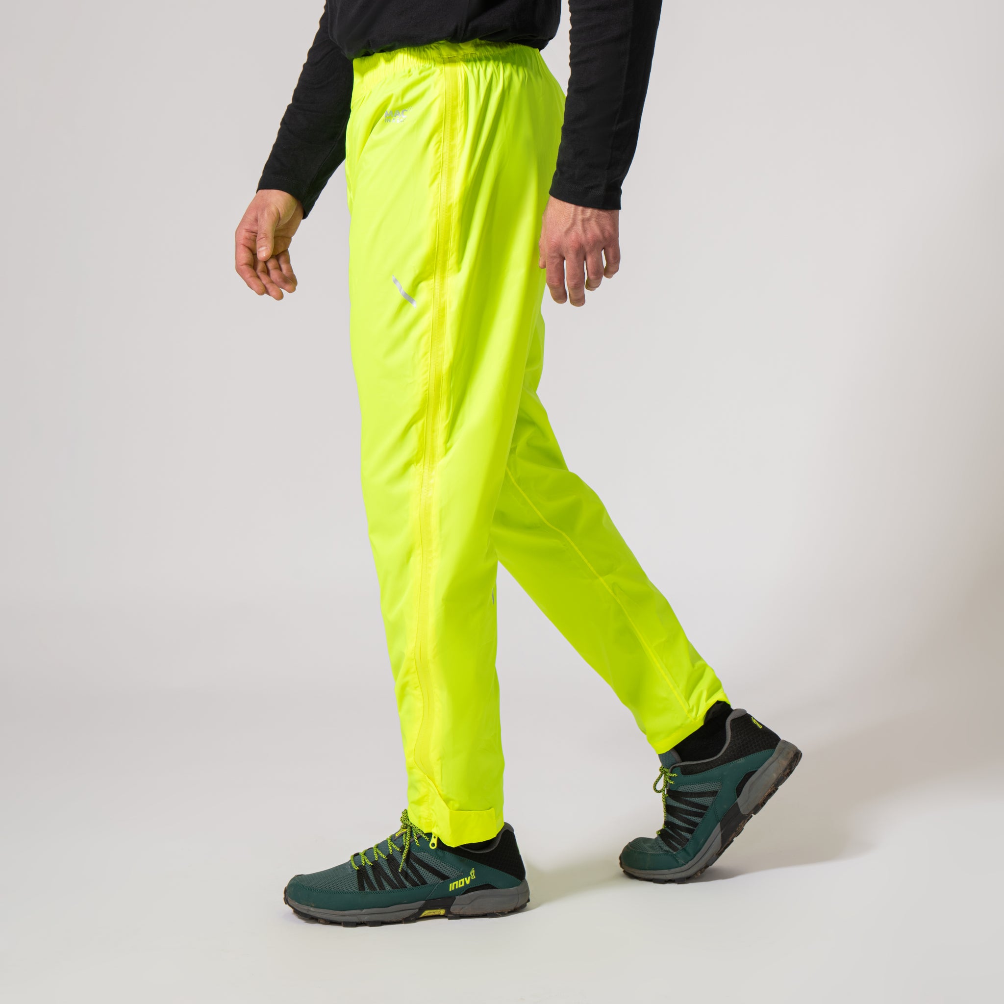 Overpants  Full Zip Packable Overpants - Neon Yellow