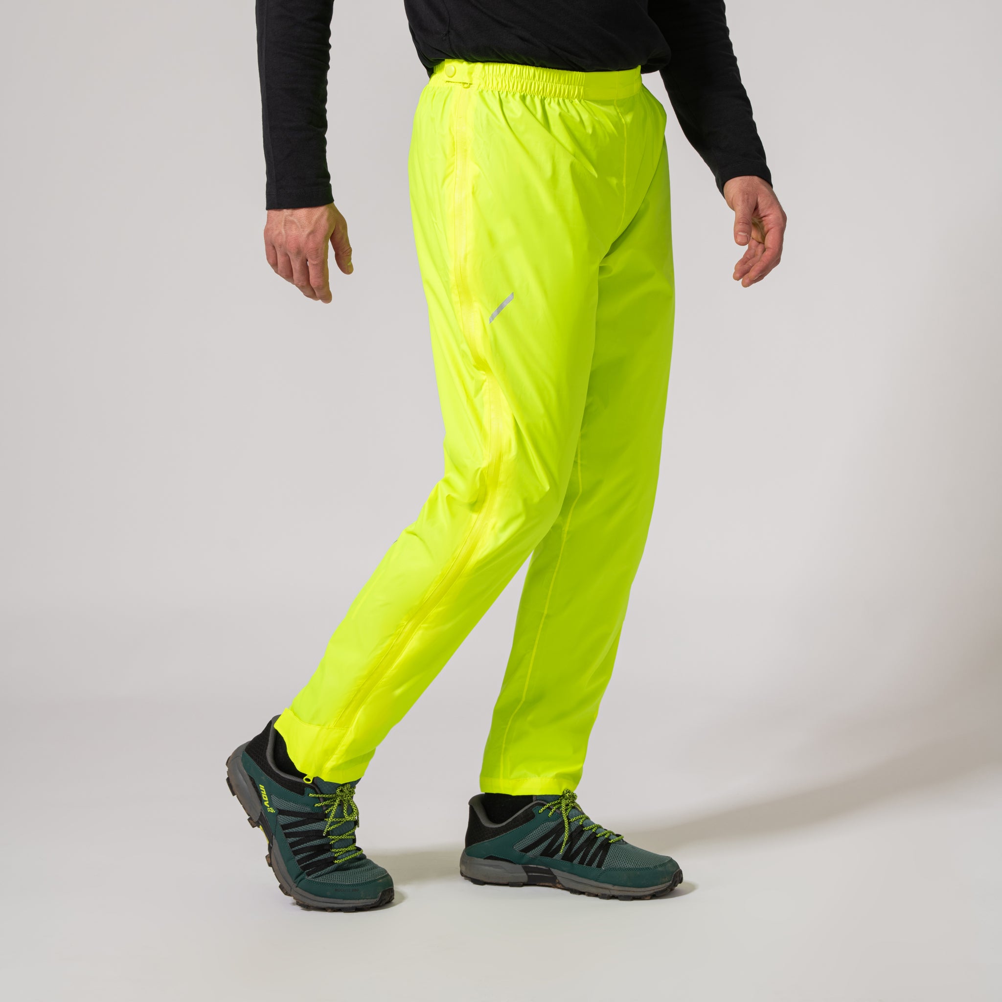 Overpants  Full Zip Packable Overpants - Neon Yellow