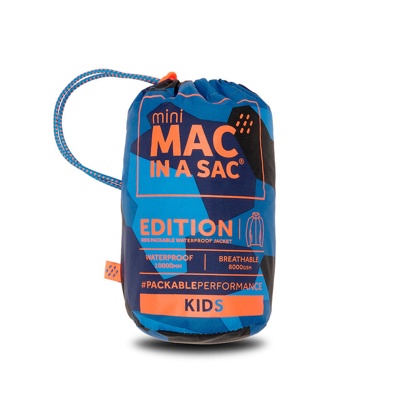 Origin 2 Mini Packable Jacket - Blue Camo
