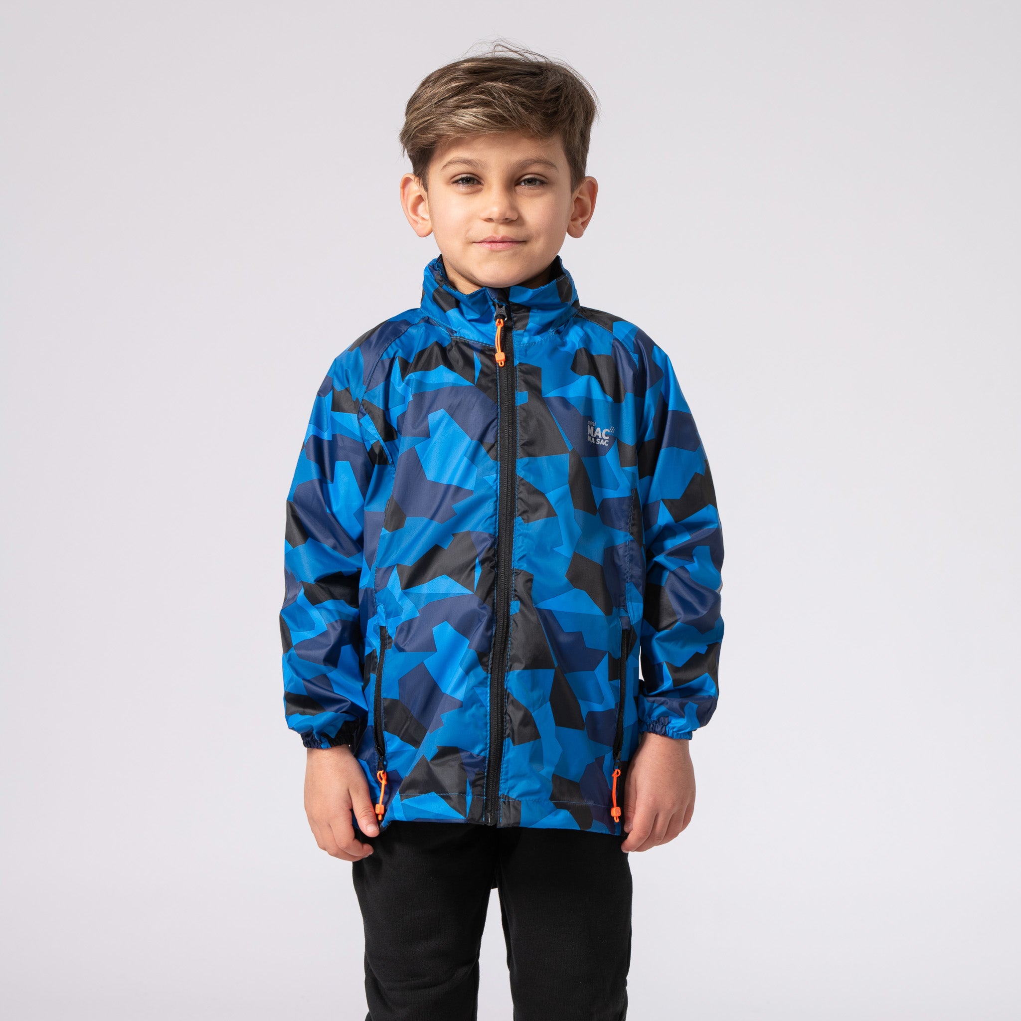 Origin 2 Mini Packable Jacket - Blue Camo