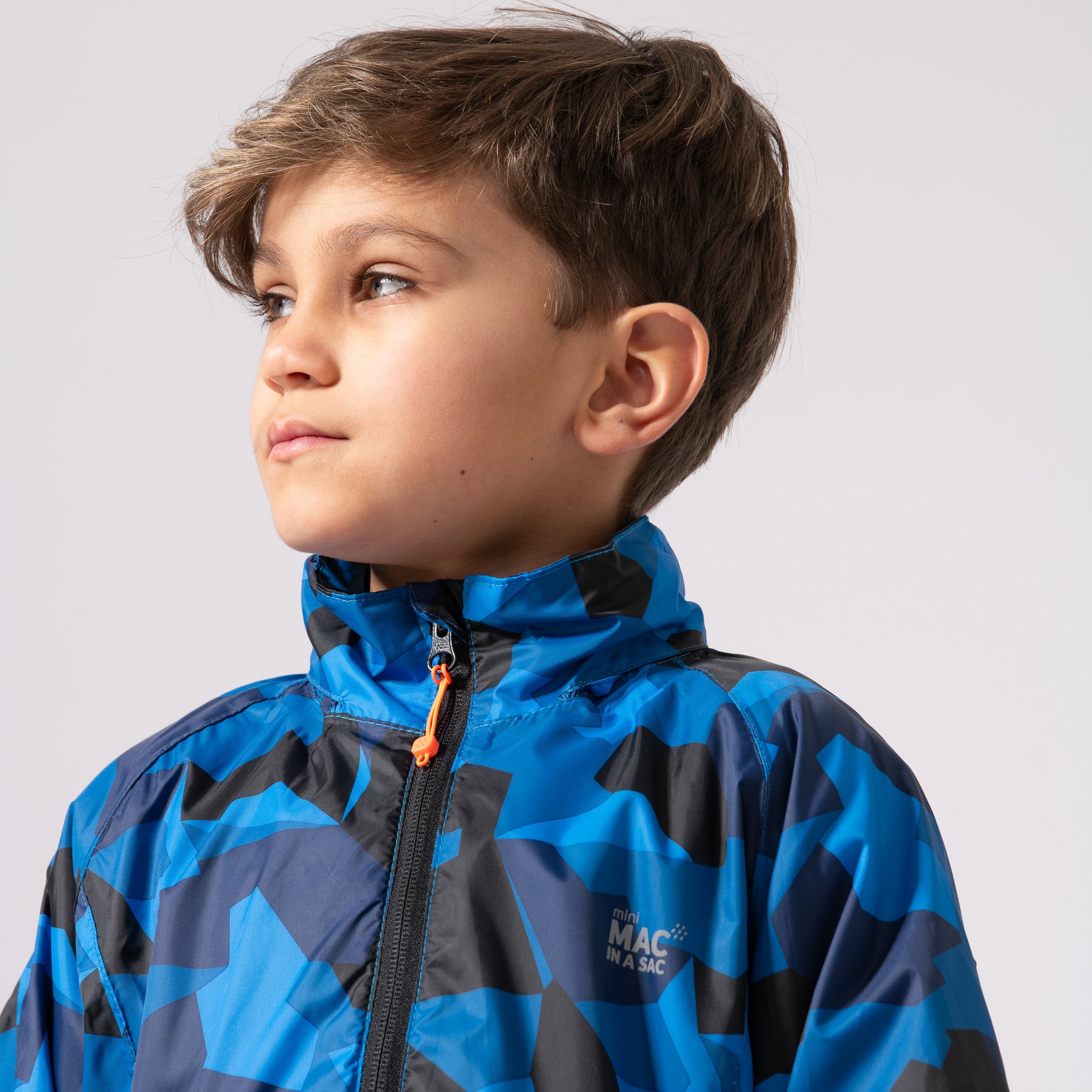 Origin 2 Mini Packable Jacket - Blue Camo