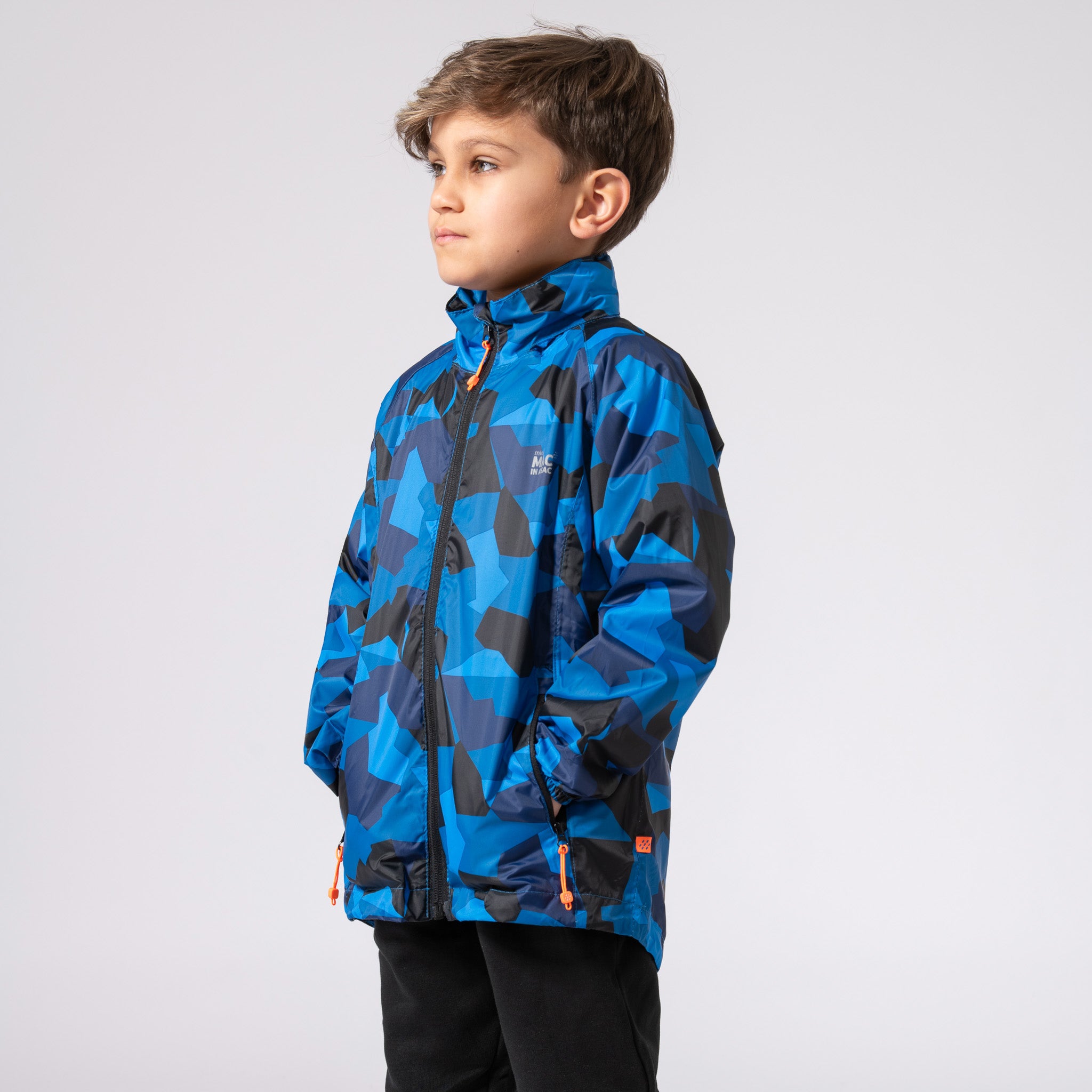 Origin 2 Mini Packable Jacket - Blue Camo