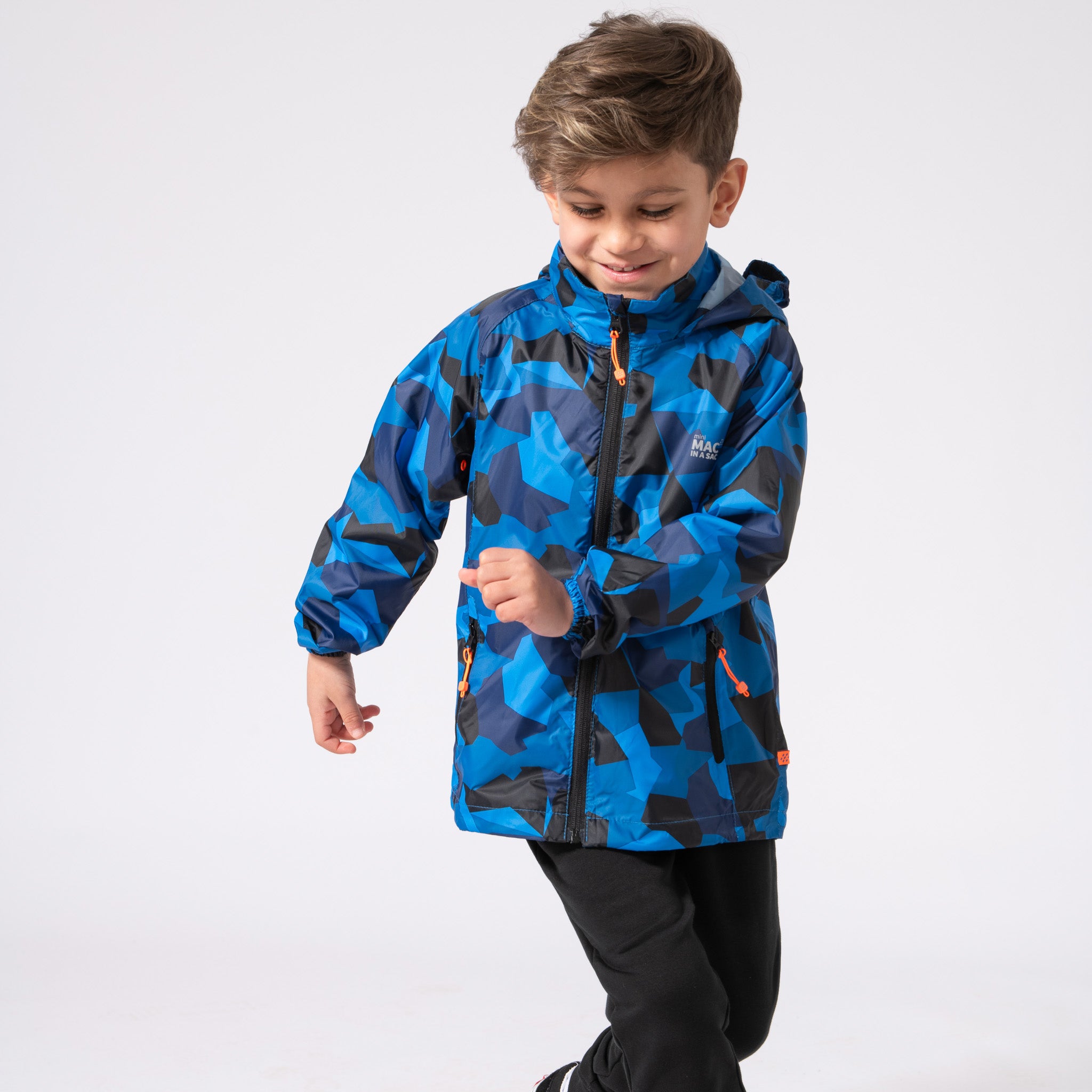 Origin 2 Mini Packable Jacket - Blue Camo