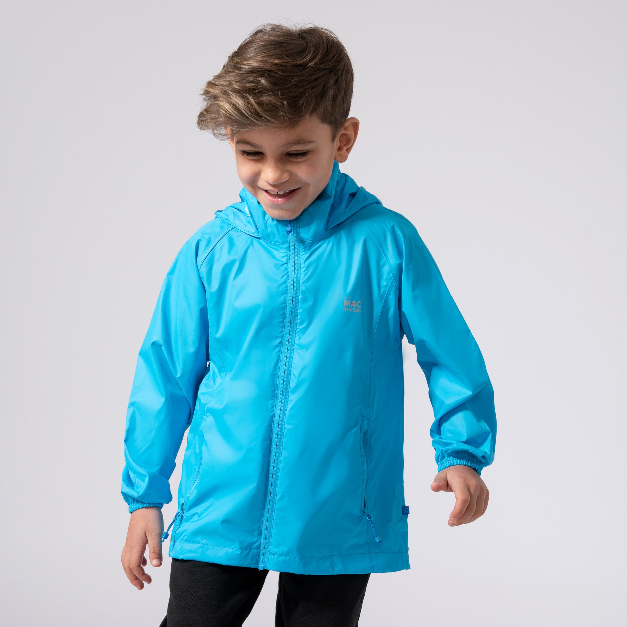 Origin 2 Mini Packable Jacket - Neon Blue