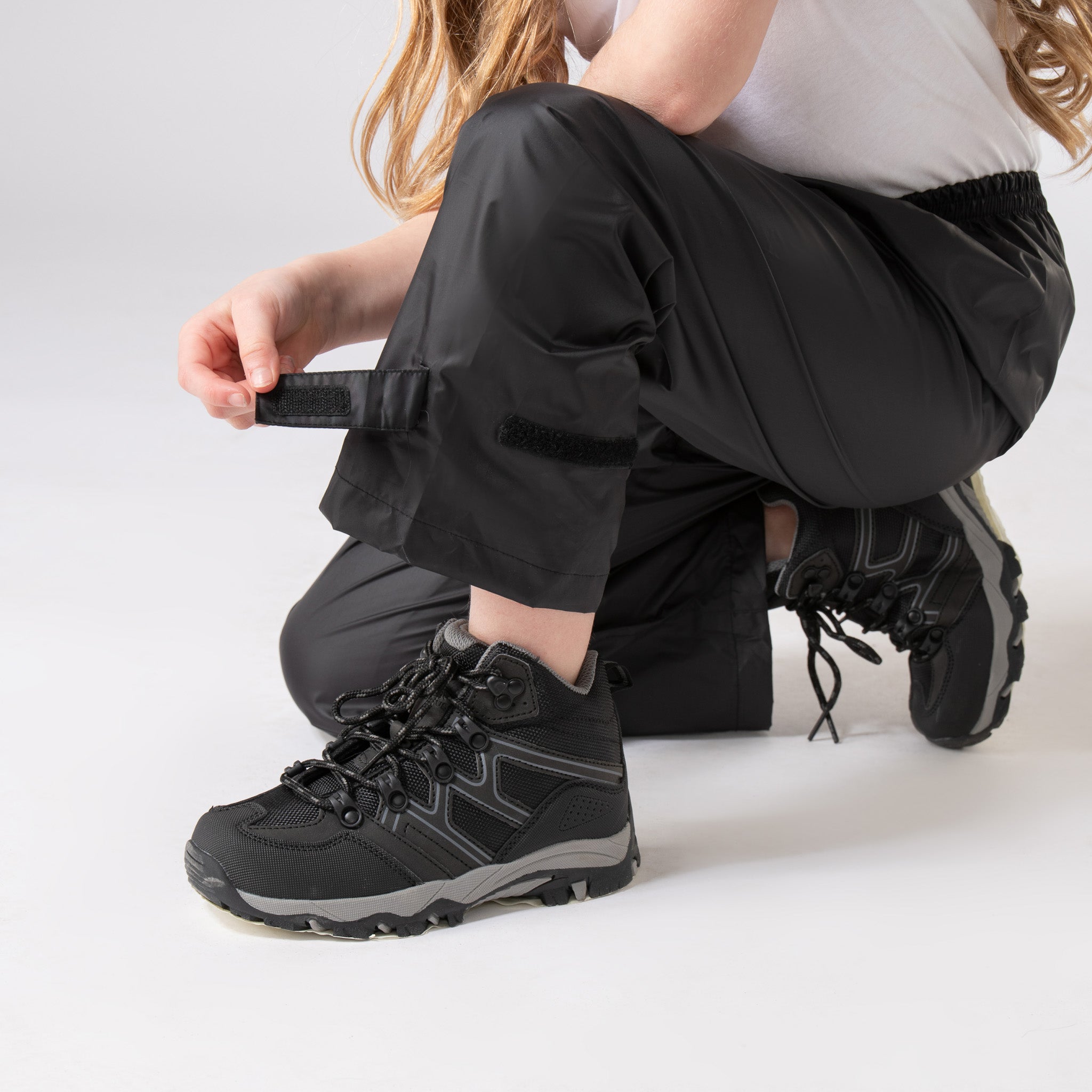 Overpants Kids Waterproof Trousers - Black