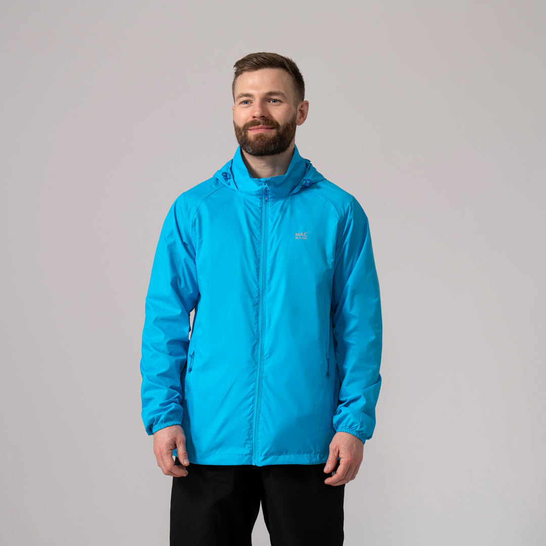 Origin 2 Packable Jacket - Neon Blue