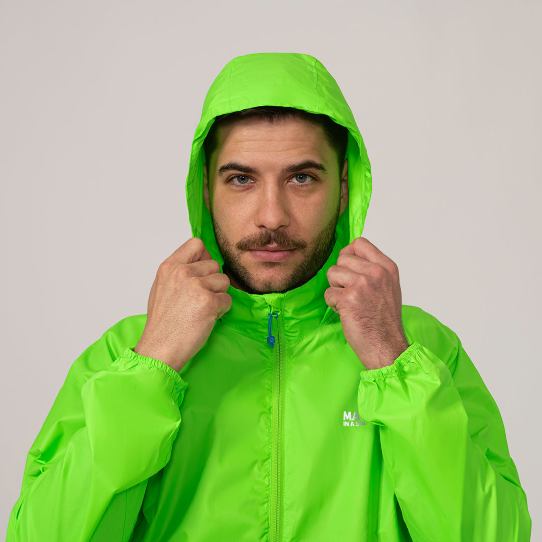 Origin 2 Packable Jacket - Neon Green