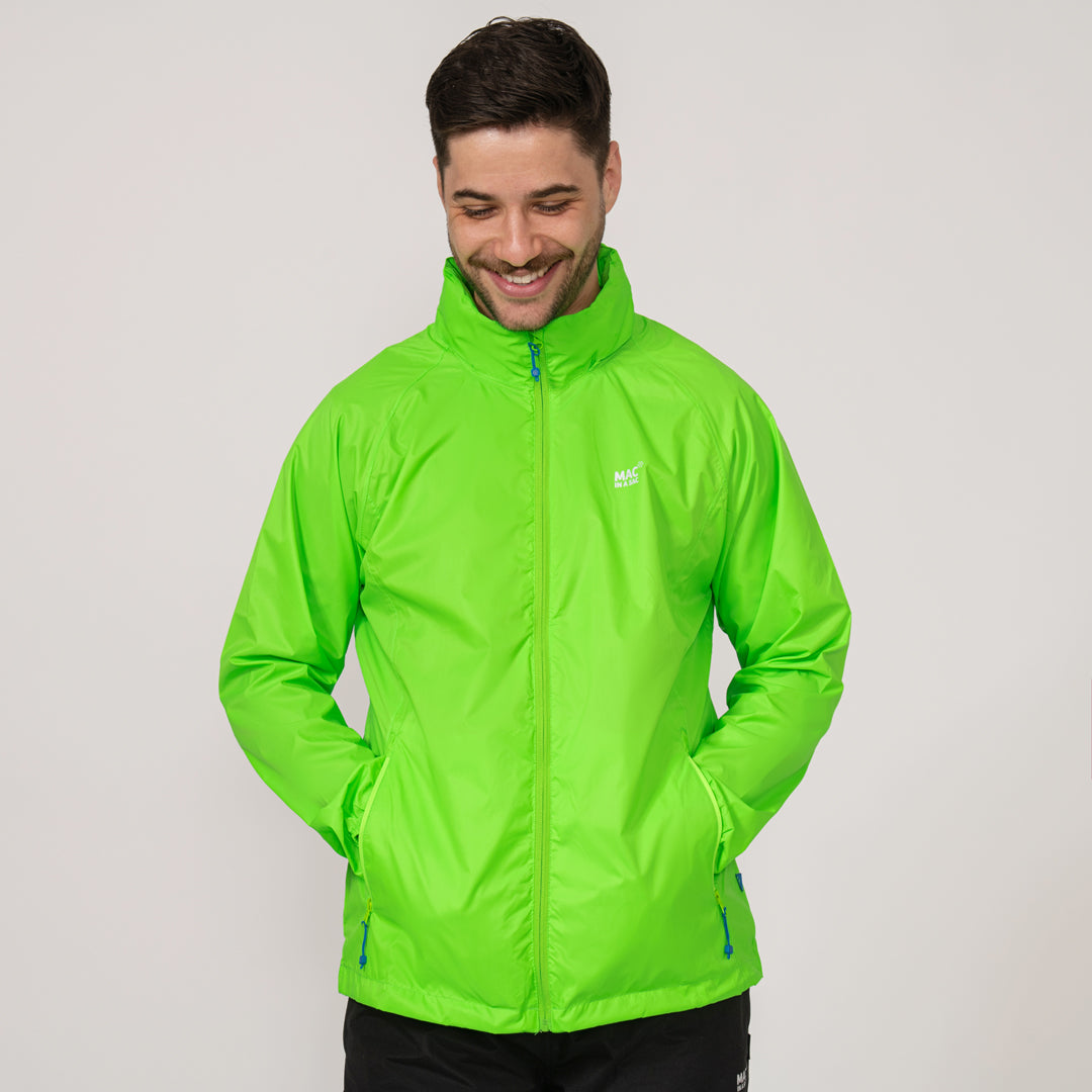 Origin 2 Packable Jacket - Neon Green