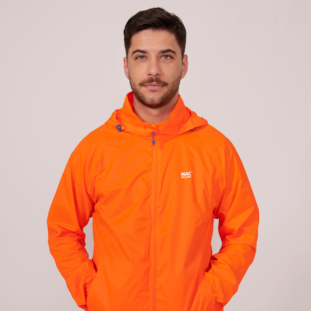 Origin 2 Packable Jacket - Neon Orange