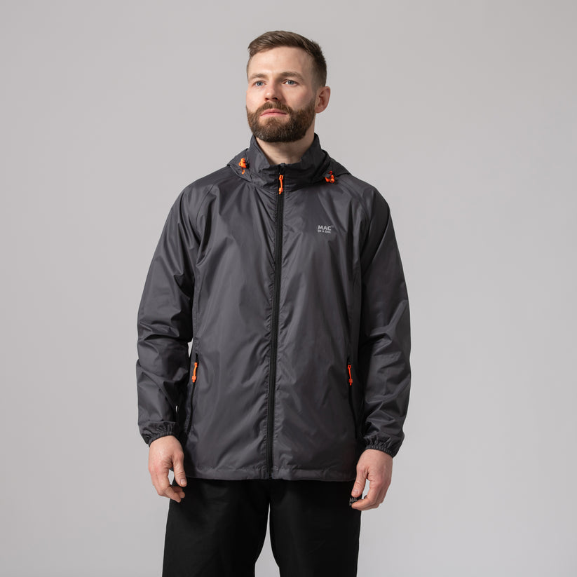Origin 2 Packable Jacket - Charcoal