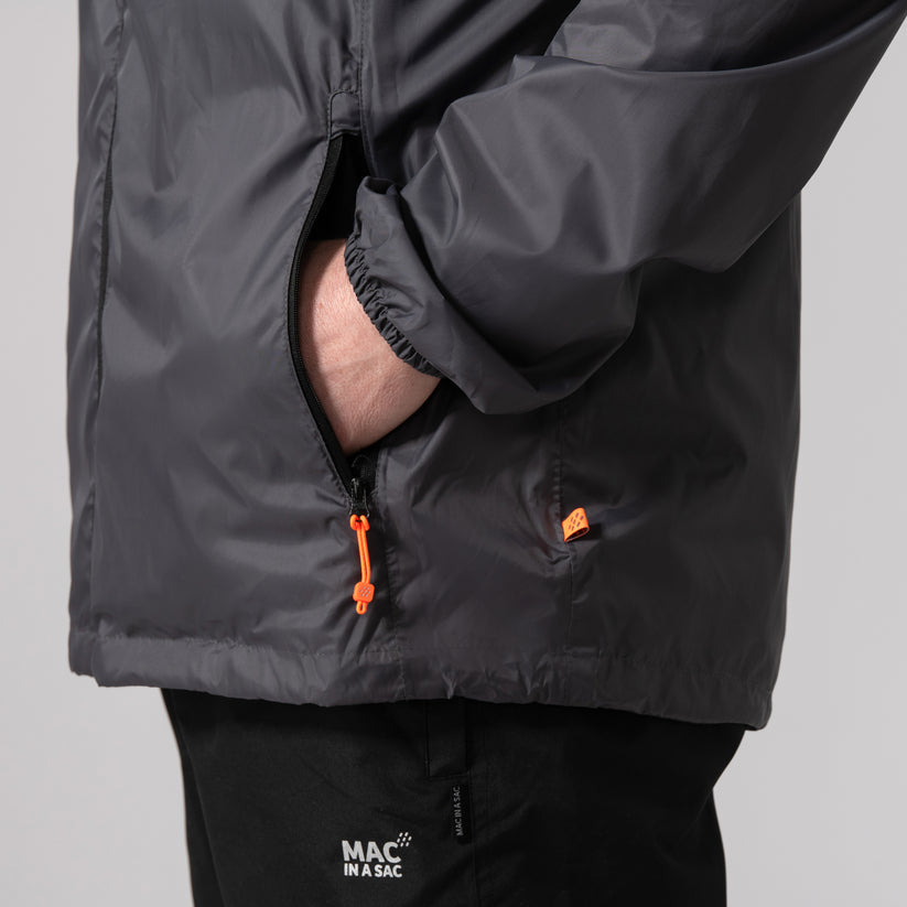 Origin 2 Packable Jacket - Charcoal