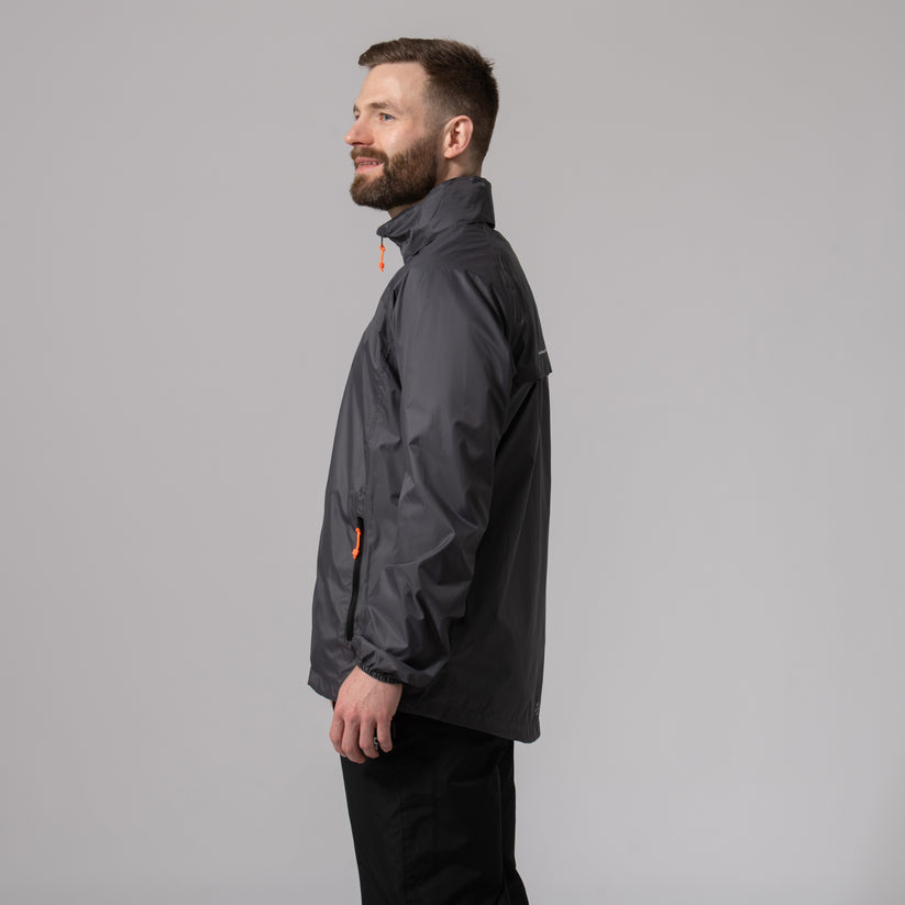 Origin 2 Packable Jacket - Charcoal