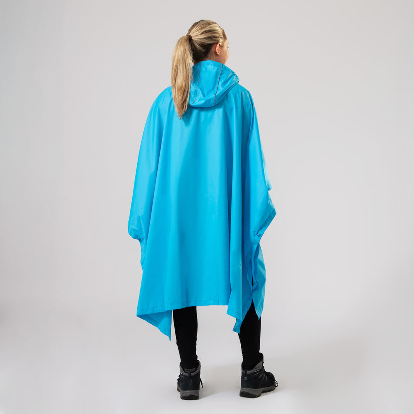 Poncho - Neon Blue