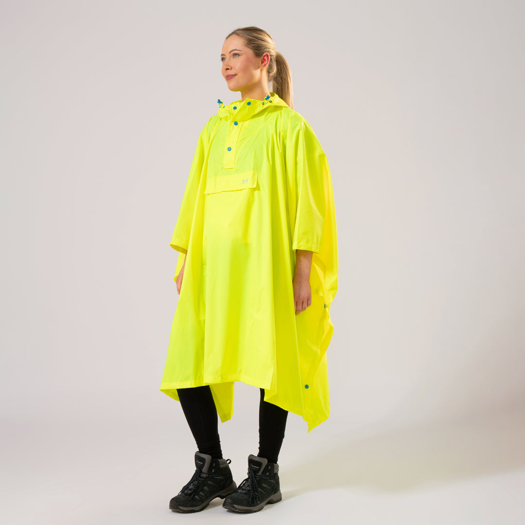 Poncho - Neon Yellow