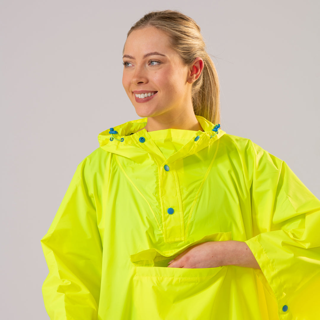 Poncho - Neon Yellow
