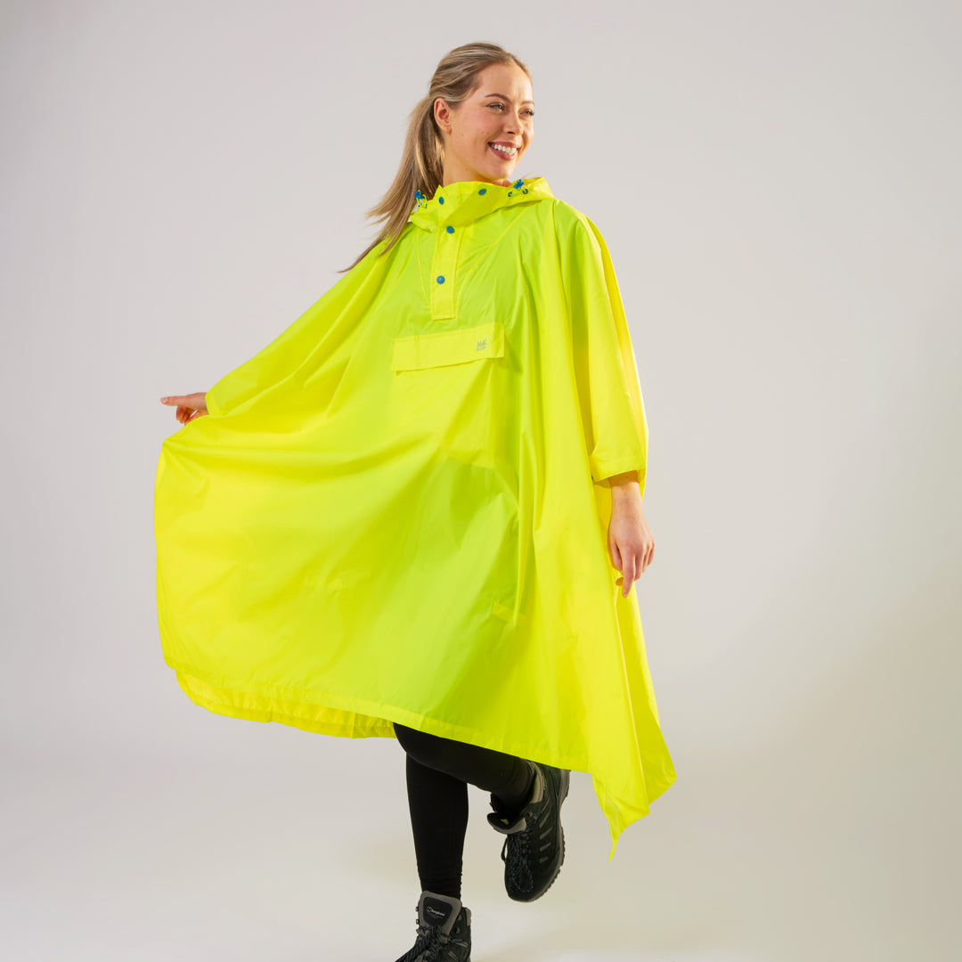 Poncho - Neon Yellow