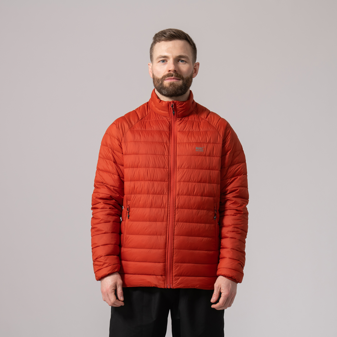 Synergy Mens Jacket - Burnt Orange
