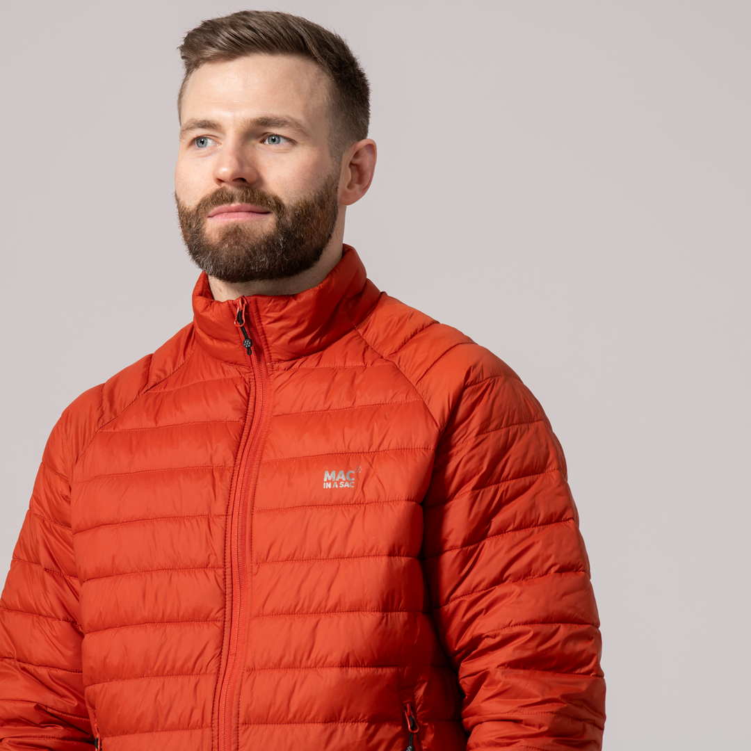 Synergy Mens Jacket - Burnt Orange