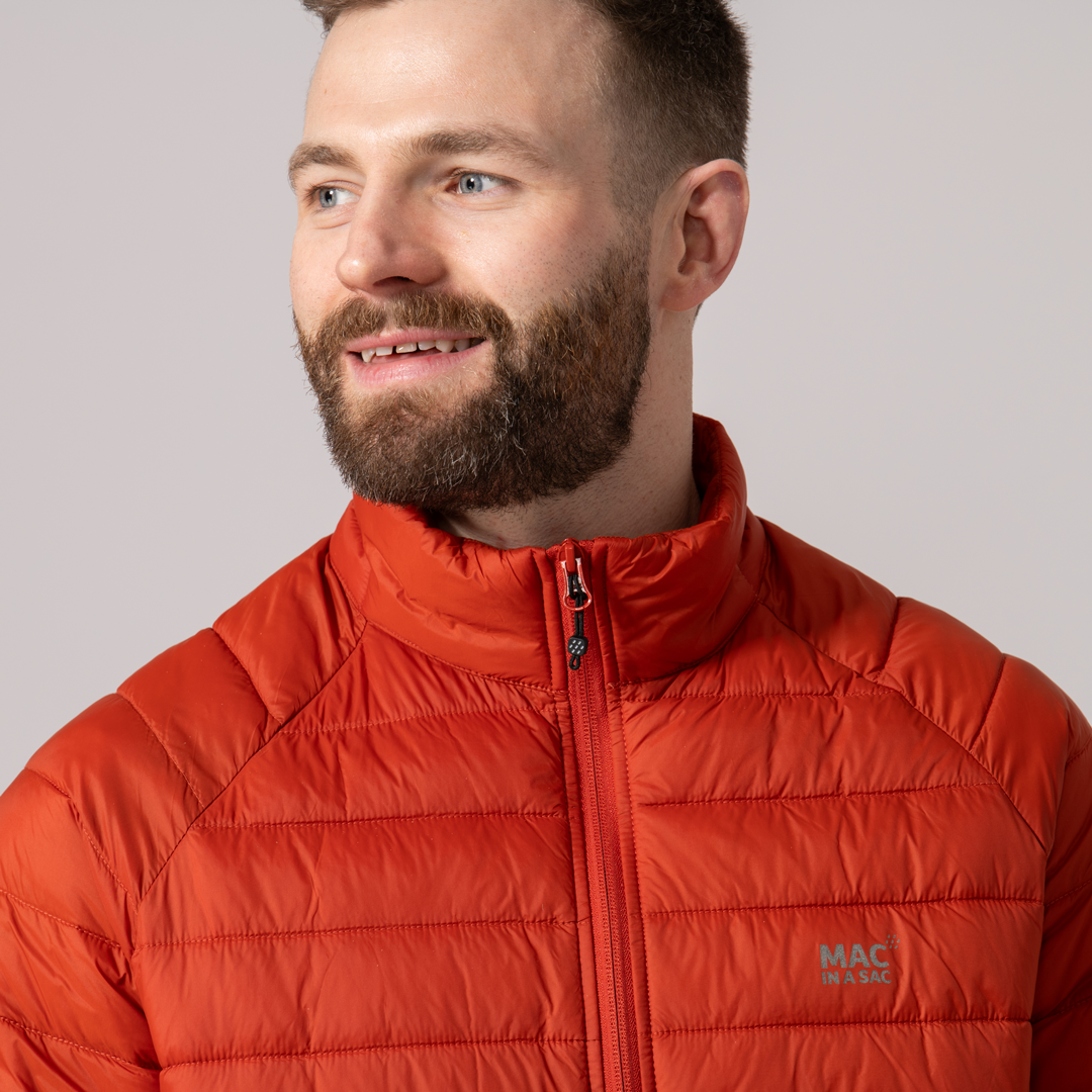 Synergy Mens Jacket - Burnt Orange