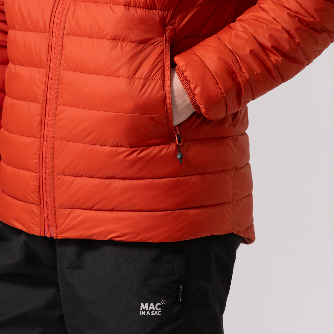 Synergy Mens Jacket - Burnt Orange