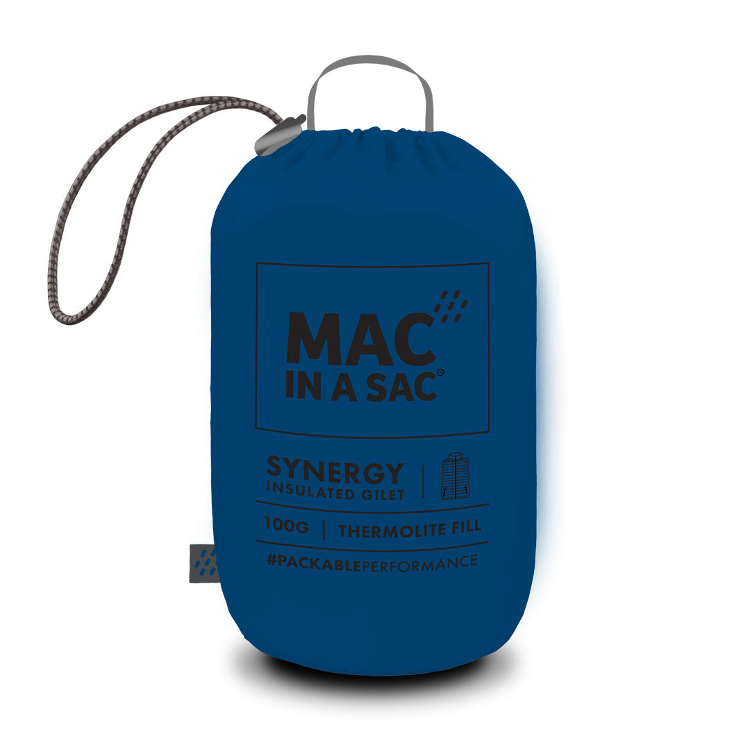 Synergy Mens Packable Vest - Sapphire Blue