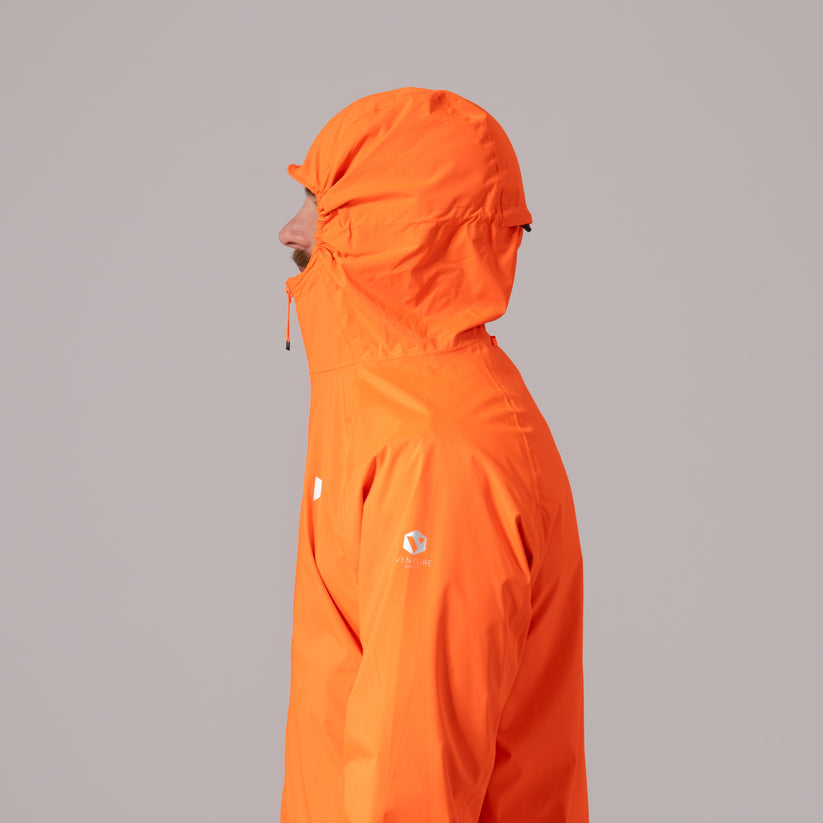 Ultralite Venture Mens Jacket - Neon Orange