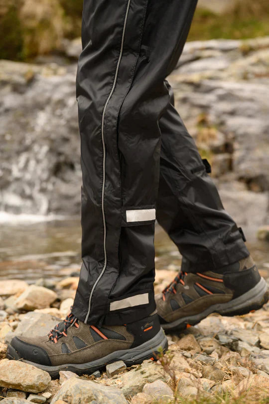Waterproof Overpants Overpants Full Zip Packable Overpants - Black – Mac in a Sac AU