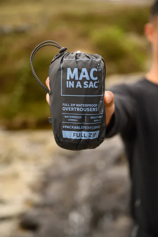 Waterproof Overpants Overpants Full Zip Packable Overpants - Black – Mac in a Sac AU